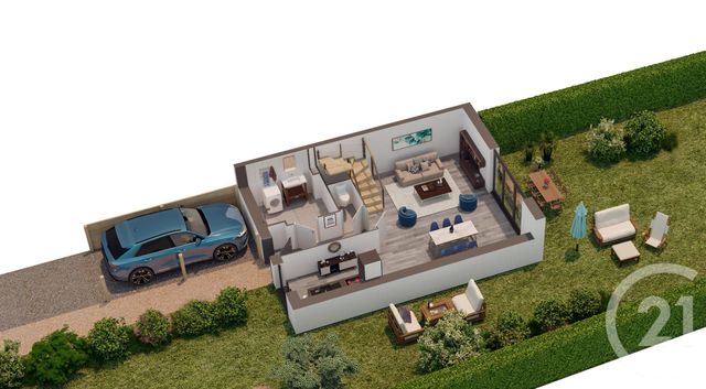 maison à vendre - 4 pièces - 82.4 m2 - RIBECOURT DRESLINCOURT - 60 - PICARDIE - Century 21 Infinity maison à vendre - 4 pièces - 82.4 m2 - RIBECOURT DRESLINCOURT - 60 - PICARDIE - Century 21 Infinity