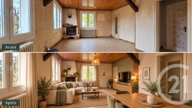 maison à vendre - 6 pièces - 97.0 m2 - LE PLESSIS BRION - 60 - PICARDIE - Century 21 Infinity